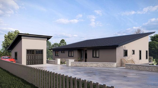 Attached, Backyard, Exterior, Facade, Ranch
