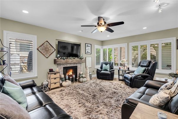 Home Theatre Room, Fireplace, Interior, Living room, Recessed Lighting