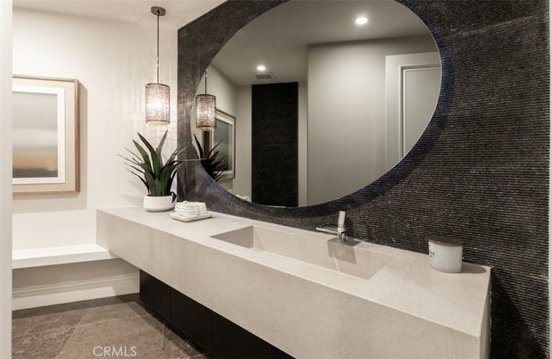 Bathroom, Interior, Pendant Lights, Recessed Lighting
