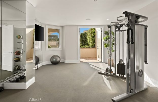 Fitness Equipment, Interior, Recessed Lighting