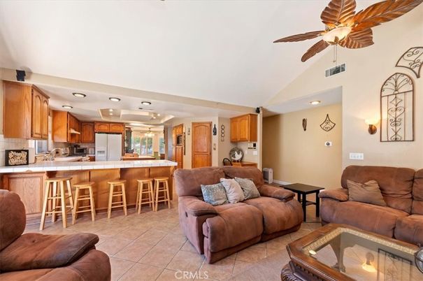 Interior, Kitchen, Living room, Recessed Lighting