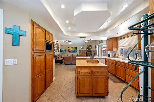 Interior, Kitchen, Living room, Recessed Lighting