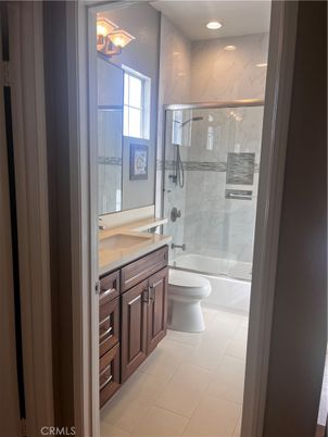 Bathroom, Glass Shower, Interior, Marble Walls, Recessed Lighting