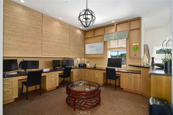 Home Office, Interior, Pendant Lights, Recessed Lighting