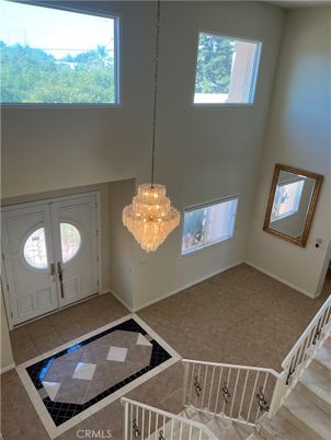 Chandelier, Empty room, Interior