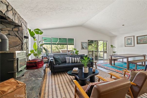 Fireplace, Interior, Living room, Stone Walls