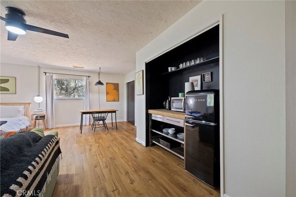 Dining room, Interior, Kitchen, Pendant Lights, Wood Texture Flooring