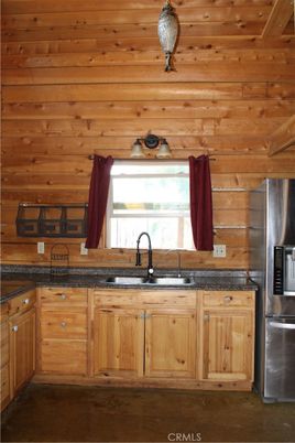 Interior, Kitchen, Stainless Steel Appliances, Wooden Ceilings, Wooden Walls