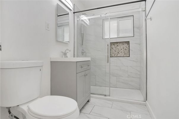 Bathroom, Glass Shower, Interior, Marble, Marble Walls