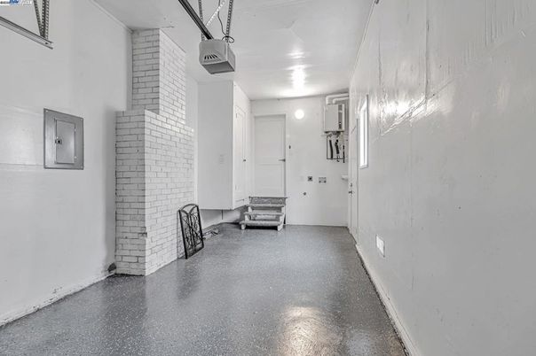 Empty room, Fireplace, Interior