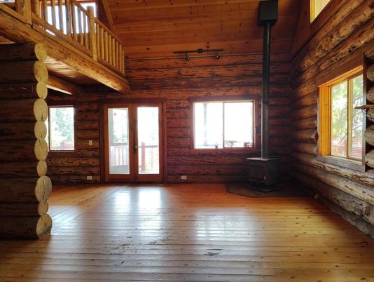 Empty room, Interior, Wooden Ceilings, Wood Texture Flooring, Wooden Walls