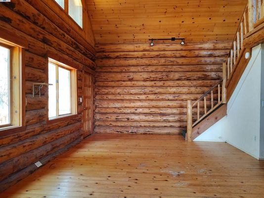 Empty room, Interior, Wooden Ceilings, Wood Texture Flooring, Wooden Walls