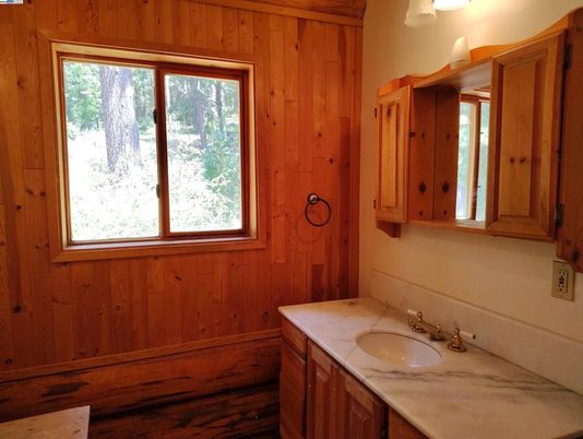 Bathroom, Interior, Wood Texture Flooring, Wooden Walls