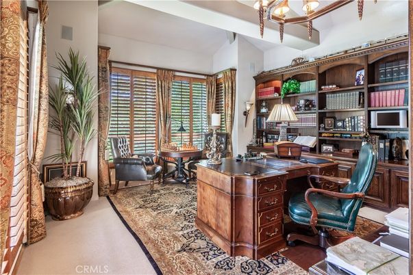 Chandelier, Home Office, Interior