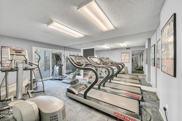 Fitness Equipment, Gym, Interior