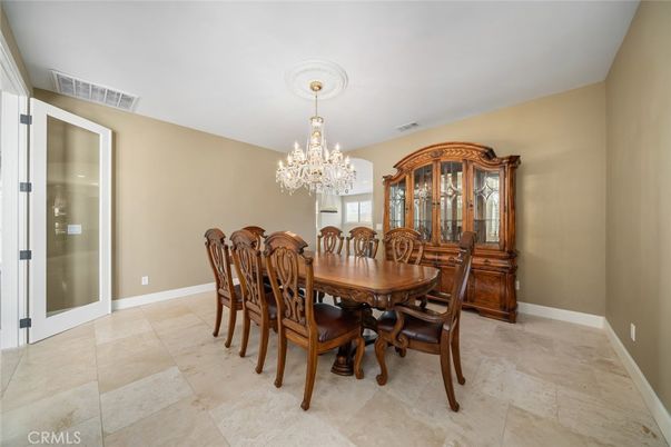 Chandelier, Dining room, Interior