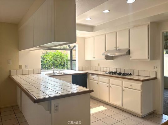 Interior, Kitchen, Recessed Lighting, Tile Countertops