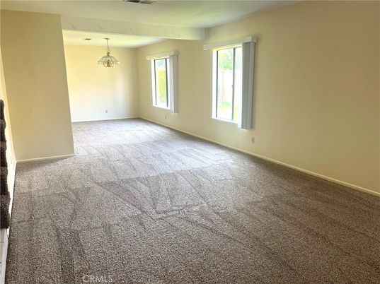 Chandelier, Empty room, Interior