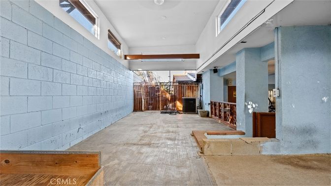Interior, Recessed Lighting, Stone Walls