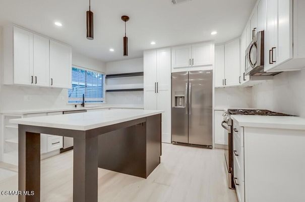 Interior, Kitchen, Recessed Lighting, Stainless Steel Appliances