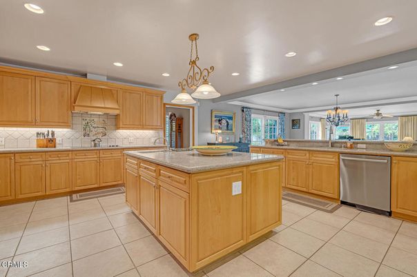 Chandelier, Interior, Kitchen, Pendant Lights, Recessed Lighting