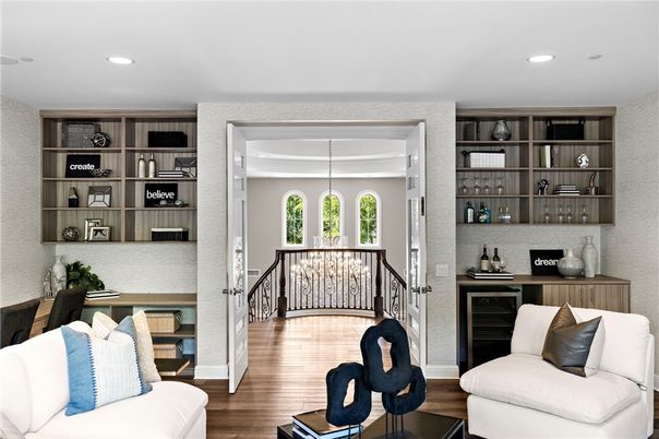 Interior, Recessed Lighting, Wood Texture Flooring