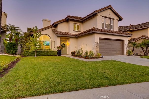 Attached, Backyard, Exterior, Facade, Mediterranean