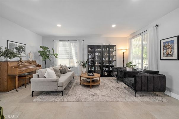 Interior, Living room, Piano, Recessed Lighting
