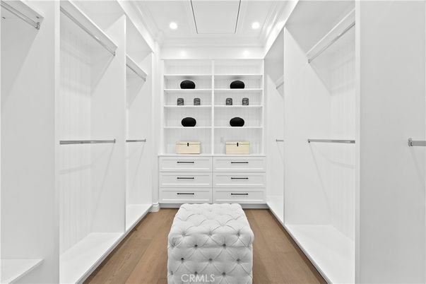 Interior, Recessed Lighting, Walk-in Closets, Wood Texture Flooring