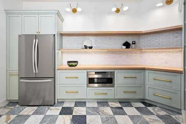 Interior, Kitchen, Stainless Steel Appliances