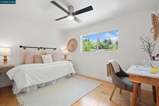 Bedroom, Home Office, Interior, Wood Texture Flooring