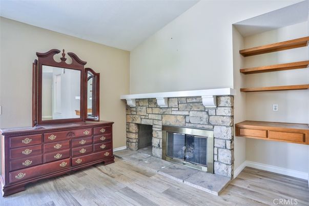 Fireplace, Interior, Wood Texture Flooring
