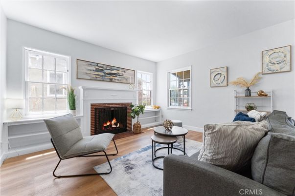 Fireplace, Interior, Living room, Wood Texture Flooring