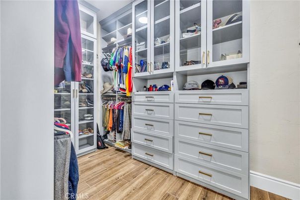 Interior, Walk-in Closets, Wood Texture Flooring