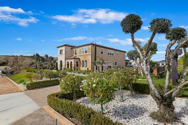 Backyard, Exterior, Facade, Mediterranean