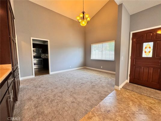 Chandelier, Empty room, Interior, Kitchen