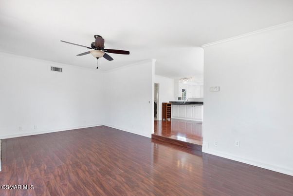 Empty room, Interior, Kitchen, Wood Texture Flooring