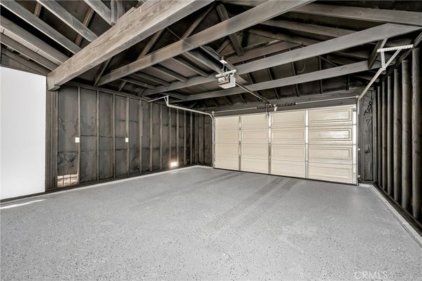 Garage, Interior, Wooden Beams, Wooden Walls
