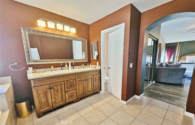 Bathroom, Bedroom, Dual Sink Vanities, Interior, Wood Texture Flooring
