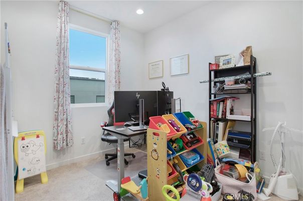 Home Office, Interior, Recessed Lighting