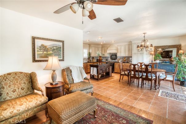 Chandelier, Dining room, Interior, Kitchen, Recessed Lighting, Wood Texture Flooring