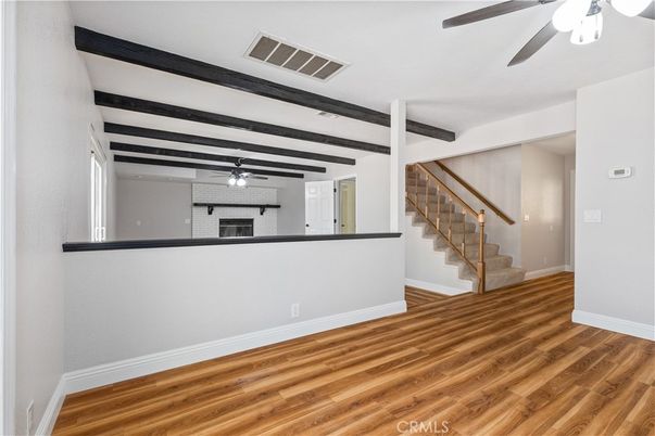 Interior, Wooden Beams, Wood Texture Flooring