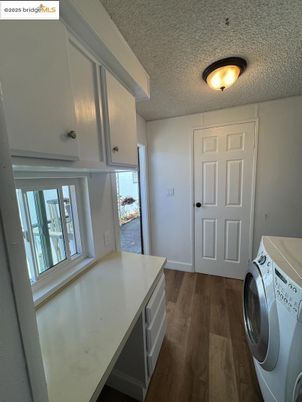 Interior, Washer, Wood Texture Flooring