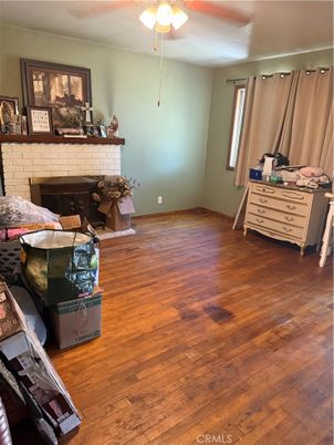 Fireplace, Interior, Wood Texture Flooring