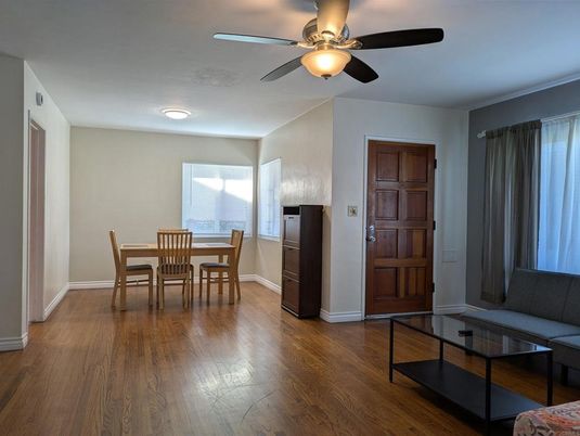 Dining room, Interior, Wood Texture Flooring
