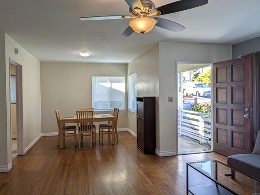 Dining room, Interior, Wood Texture Flooring