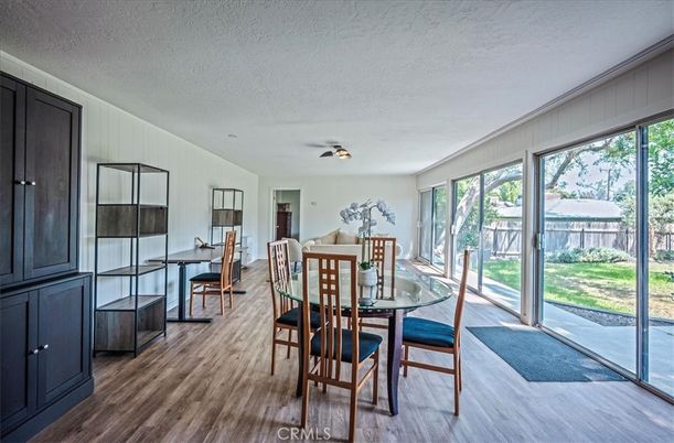 Dining room, Interior, Wood Texture Flooring