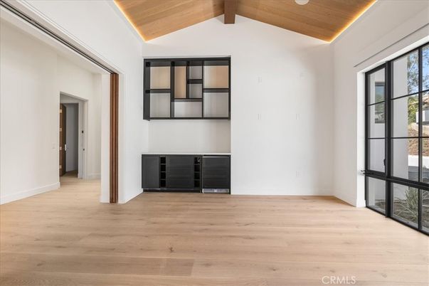 Empty room, Interior, Wooden Beams, Wooden Ceilings, Wood Texture Flooring