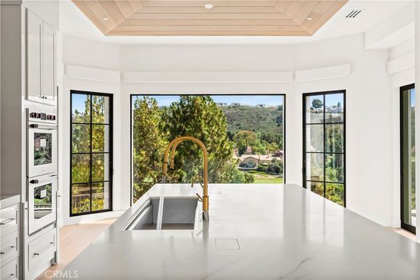 Interior, Kitchen, Recessed Lighting, Wooden Ceilings