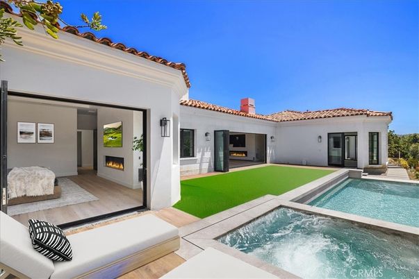 Backyard, Exterior, Fireplace, Pool